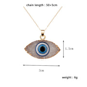 Vintage Turkish Evil Eye Fashion Necklace