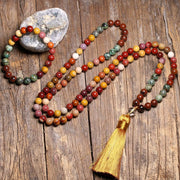 Natural Obsidian and Mookaite Stone Jewelry