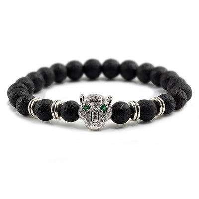 Unisex Black Lava Healing Bracelets