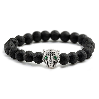 Unisex Black Lava Healing Bracelets