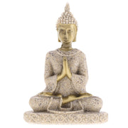 Miniature Sandstone Meditation Buddha