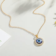 Vintage Turkish Evil Eye Fashion Necklace