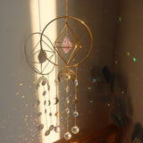 Suncatcher Crystal Glass Wind Chime