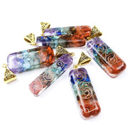 Reiki Healing 7 Chakra Orgone Necklace