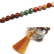 Natural Obsidian and Mookaite Stone Jewelry