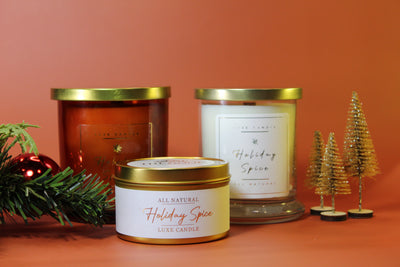 Holiday Spice • Luxe Natural Coconut Wax Candle