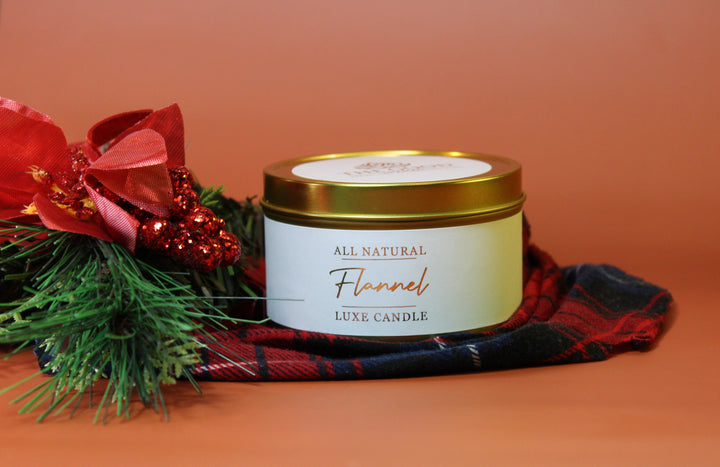 Flannel • Luxe Natural Coconut Wax Candle