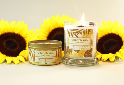Solar Plexus  Luxe Natural Coconut Wax Scented Candle
