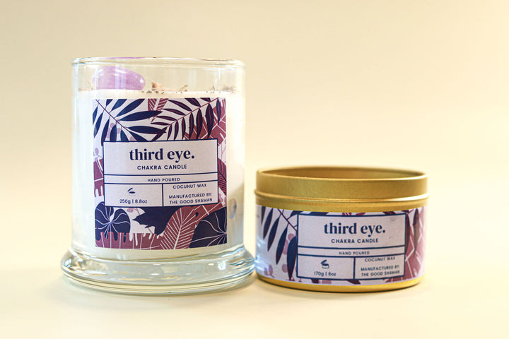 Third Eye Luxe Natural Coconut Wax Chakra Candle