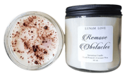 Remove Obstacles Glass Candle