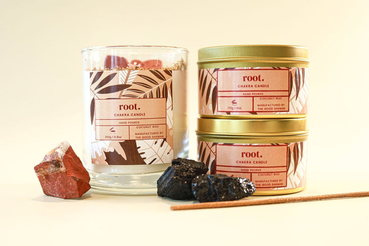 Root Chakra Luxe Natural Coconut Wax Scented Candle