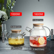 Heat Resistant Glass Infuser Pot