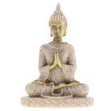 Miniature Sandstone Meditation Buddha