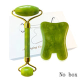 Natural Jade Roller and Guasha Anti-Aging Massager
