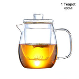 Heat Resistant Glass Infuser Pot