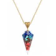 Reiki Healing 7 Chakra Orgone Necklace