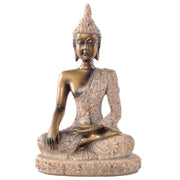 Miniature Sandstone Meditation Buddha