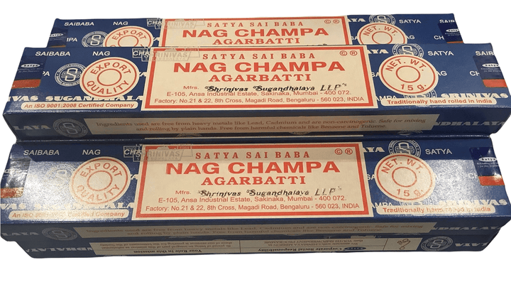 Nag Champa Incense Pack - 15 sticks